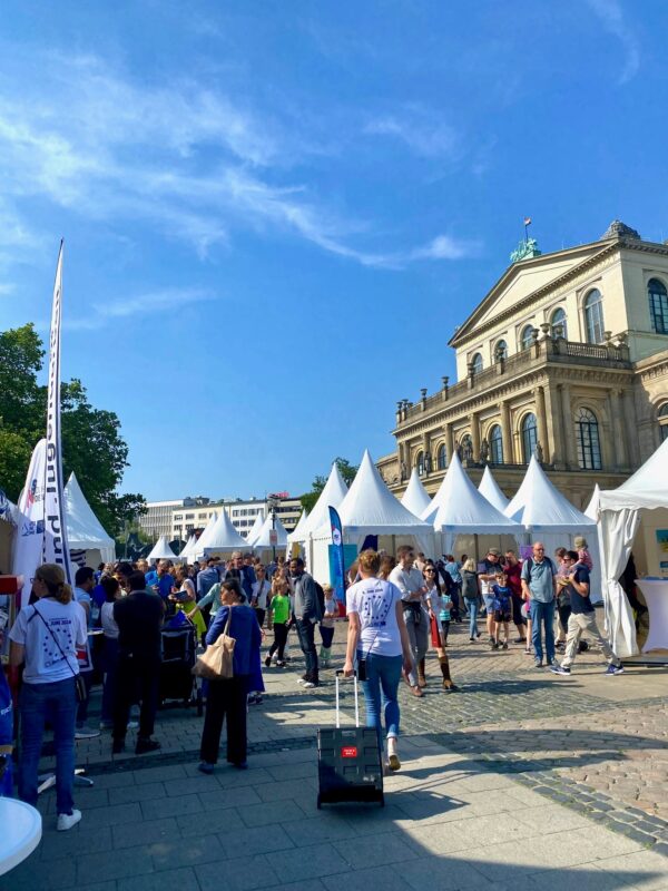 Gelungenes Europafest in Hannovers Innenstadt – Die Zukunftsregion ist dabei!